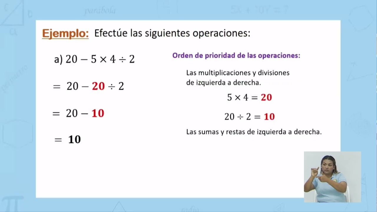 Secundaria | Matemáticas - 7mo Grado | Operaciones Combinadas con Números Naturales