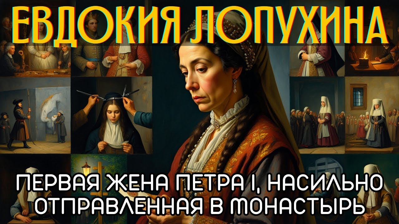 Евдокия Лопухина. Царица, которую Петр I пытался стереть из истории.🌙 История на ночь