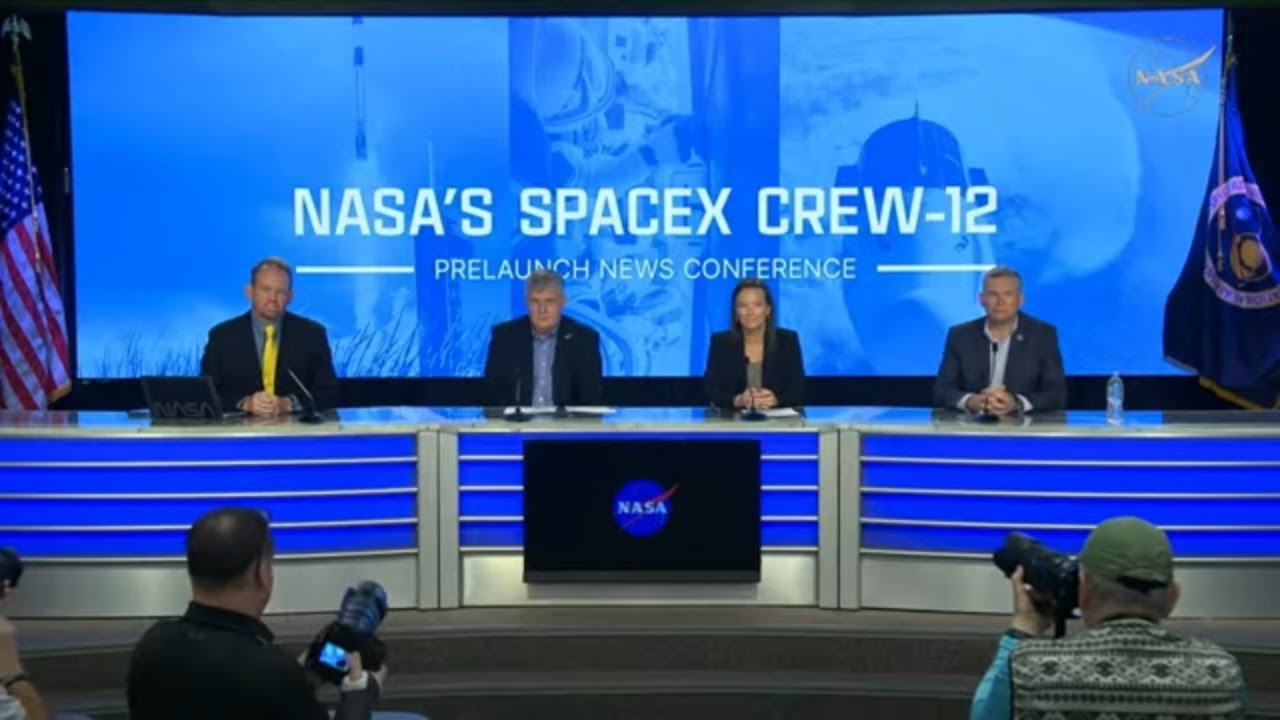 NASA to discuss upcoming Crew-12 launch from Florida after mission delayed