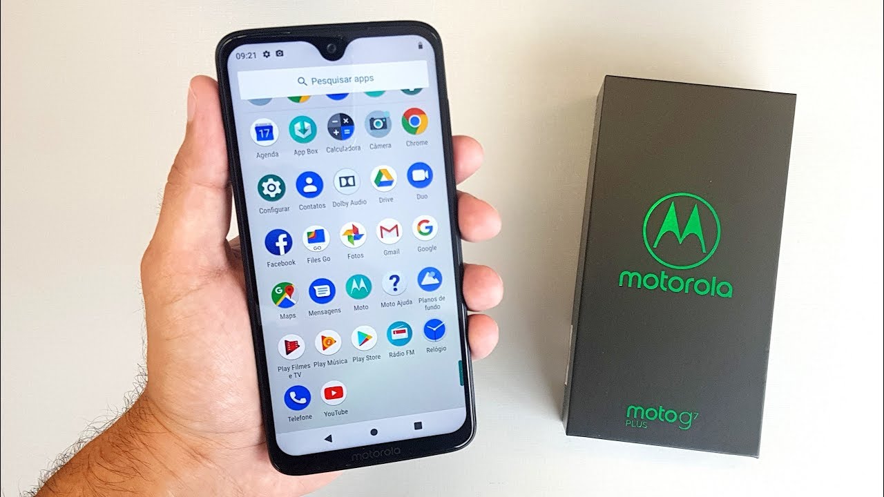 Unboxing Moto G7 Plus - Novo Top da Motorola