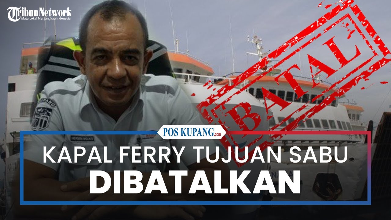 Pelayaran Kapal Ferry Kupang-Sabu Raijua Dibatalkan ASDP Faktor Cuaca