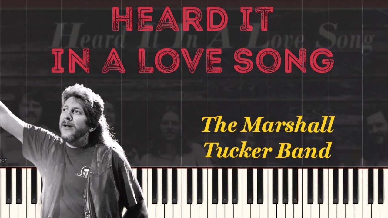 The Marshall Tucker Band - Heard It in a Love Song (Piano Tutorial)