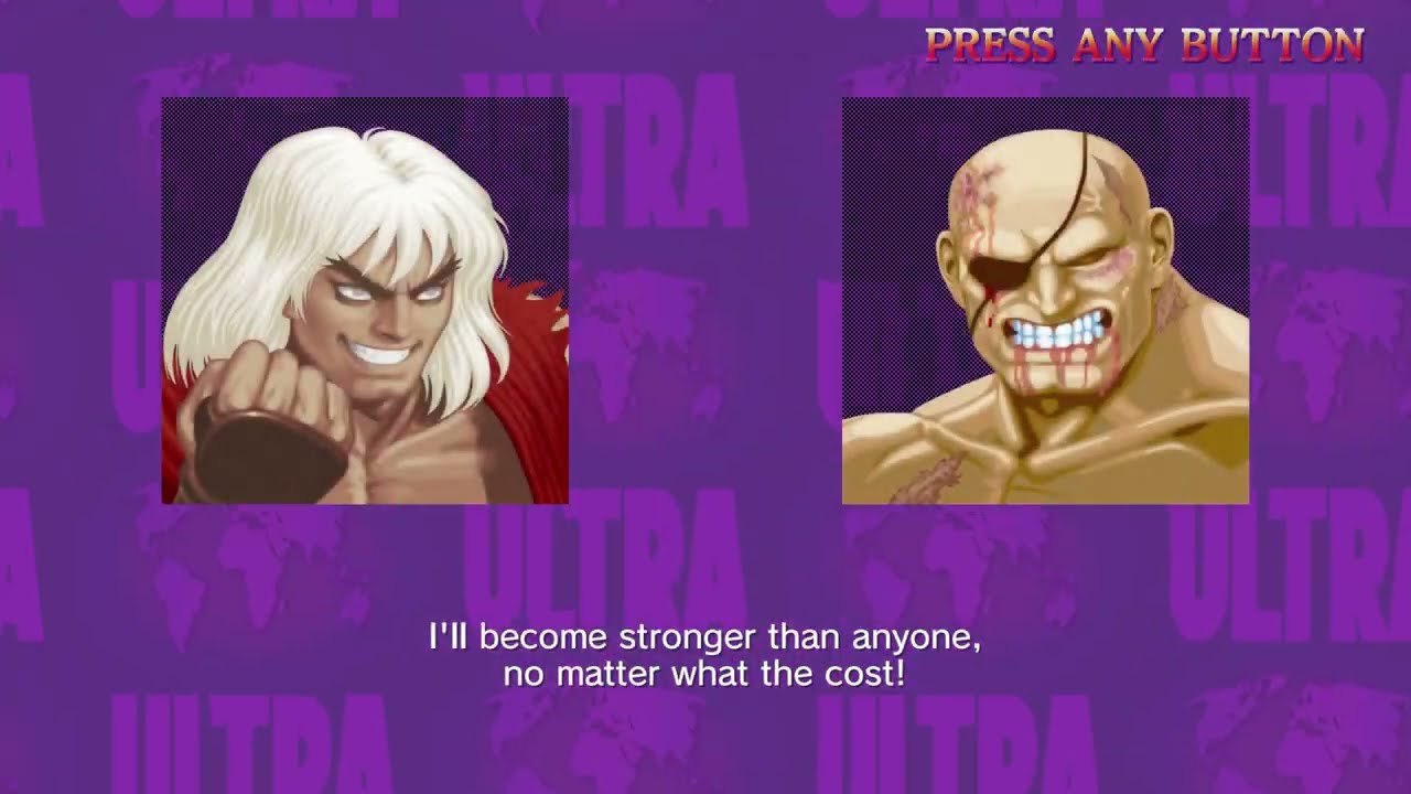 Ultra Street Fighter II (Nintendo Switch) Arcade as Violent Ken
