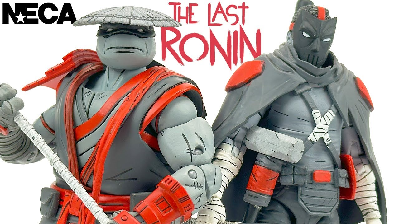 NECA TMNT Last Ronin Nightwatcher Casey Jones & Donatello Review!