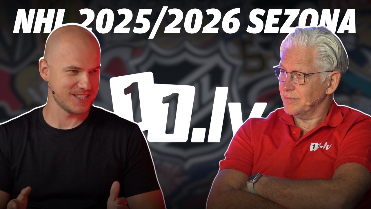 Ulvis Brože ar Valdi Valteru | NHL 2025/2026 regulārā sezona noslēgusies!
