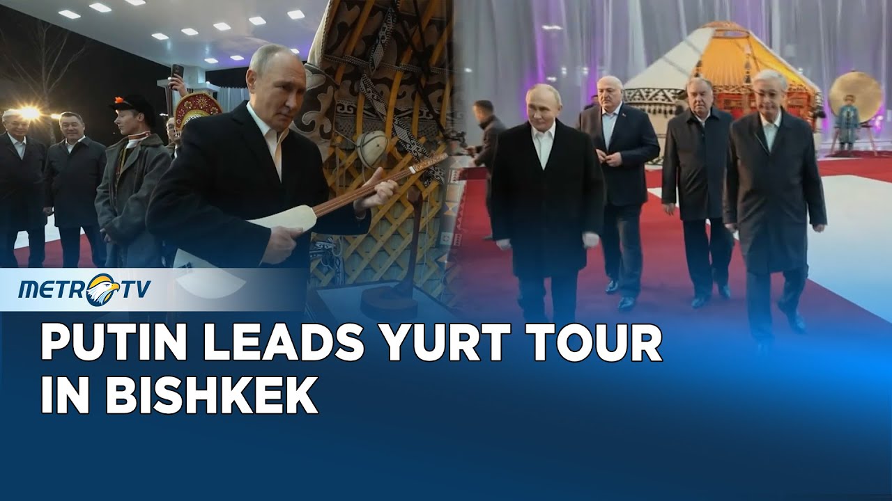 Putin Joins CSTO Leaders for Yurt Tour in Bishkek