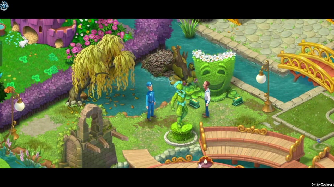 Gardenscapes Area 16 Complete Part 16- New Area Unlocked