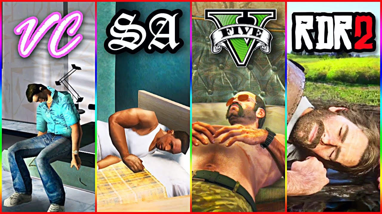 How to SLEEP in GTA & RDR Games