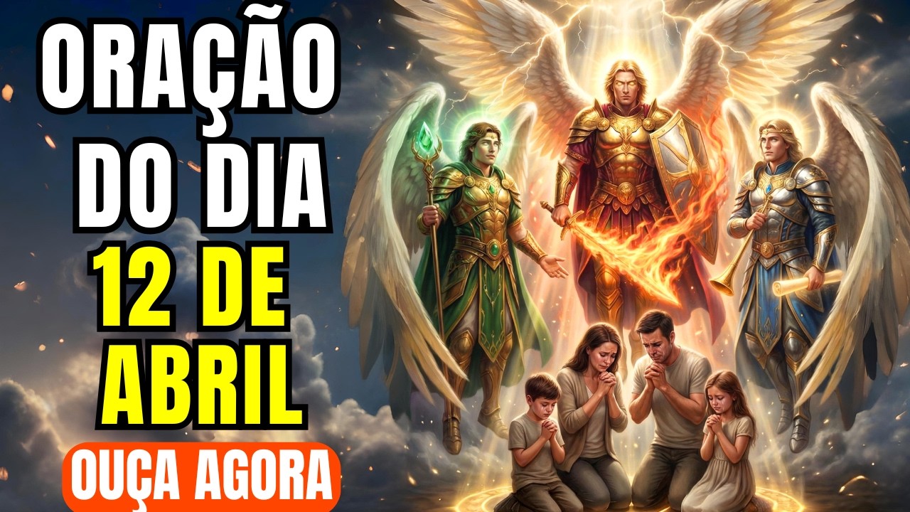 Os 3 Arcanjos Expulsam a Angústia e a Doença da Sua Vida HOJE — Reze Comigo