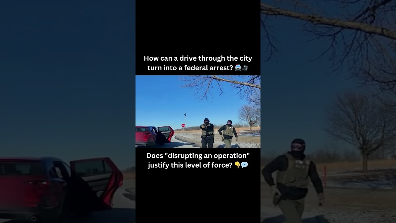 How can a drive through the city turn into a federal arrest 🚔🎥