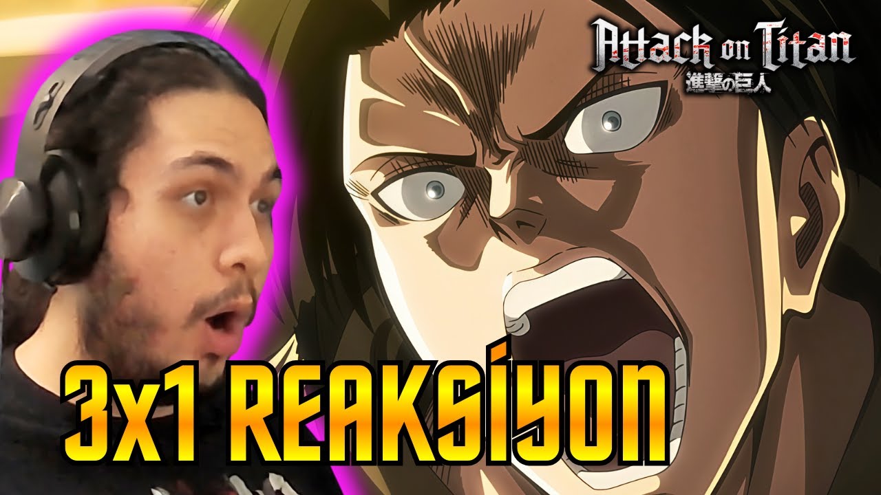 Levi İlk Kez Bu Kadar Sinirlendi 😡! | Attack On Titan 3x1 Reaksiyon