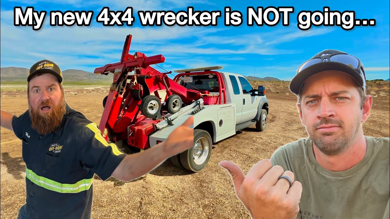 Why I’m NOT Going To Matt’s Off Road Games.  Even though I have a new 4x4 wrecker…