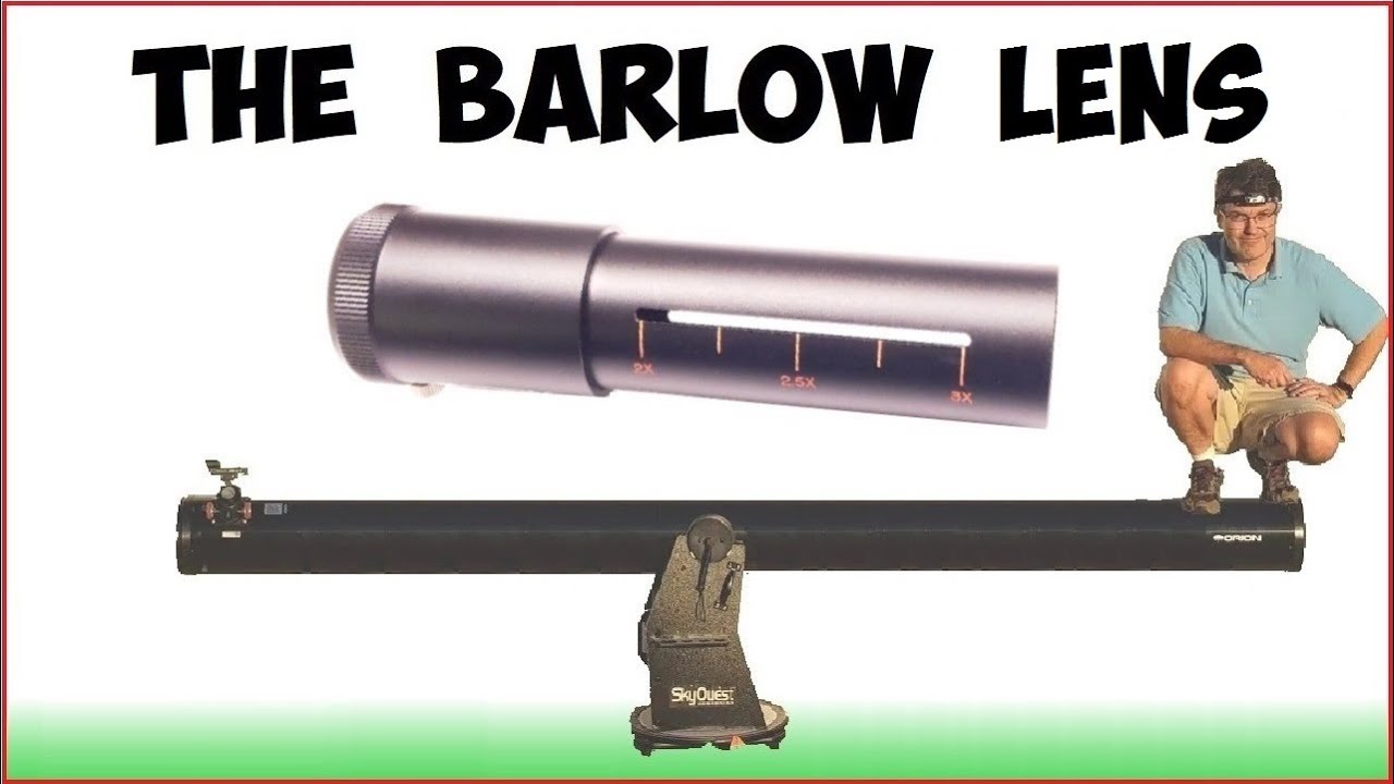 Telescope Barlow Lens - A Strange Example Of How They Work ( by Reflactor )
