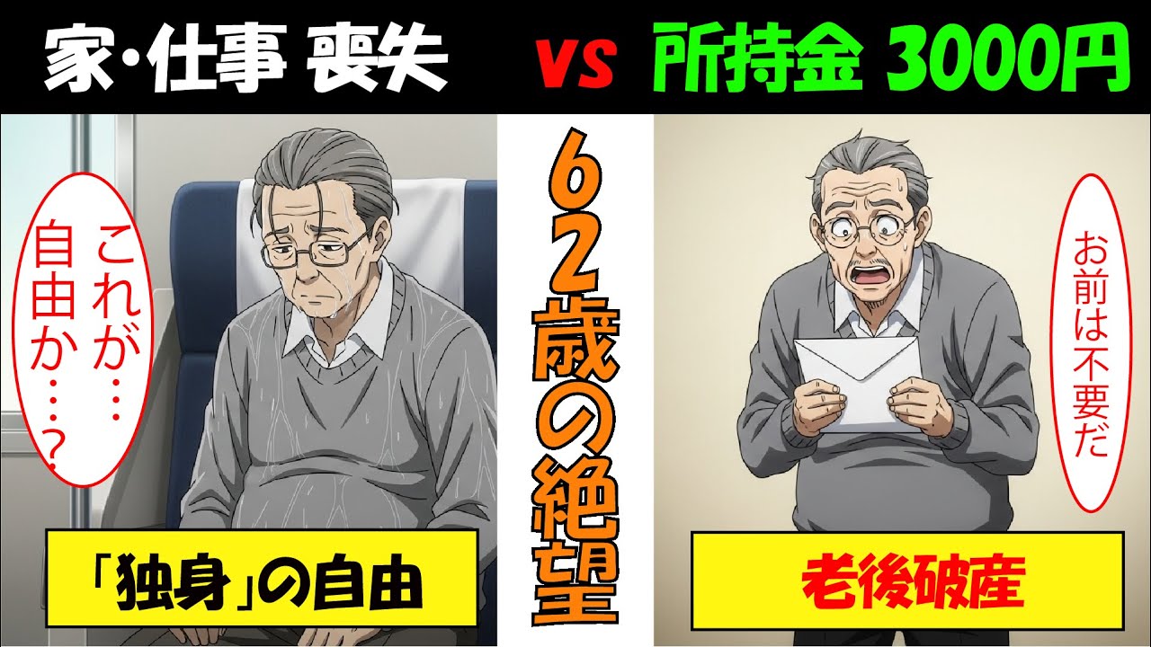【漫画】「独身は自由」と信じ続けた62歳男の末路…定年後に待っていた“孤独と貧困”の残酷な現実【マンガ】