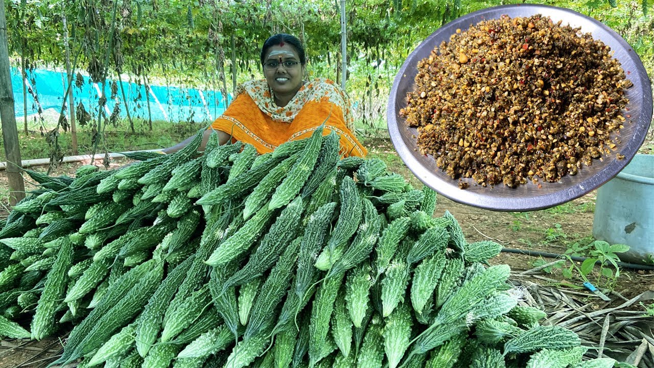பாகற்காய் சாதப்பொடி / பாகற்காய் பிடிக்காதவர்களையும்  சாப்பிட வைக்கும்  / Bitter Gourd Recipe
