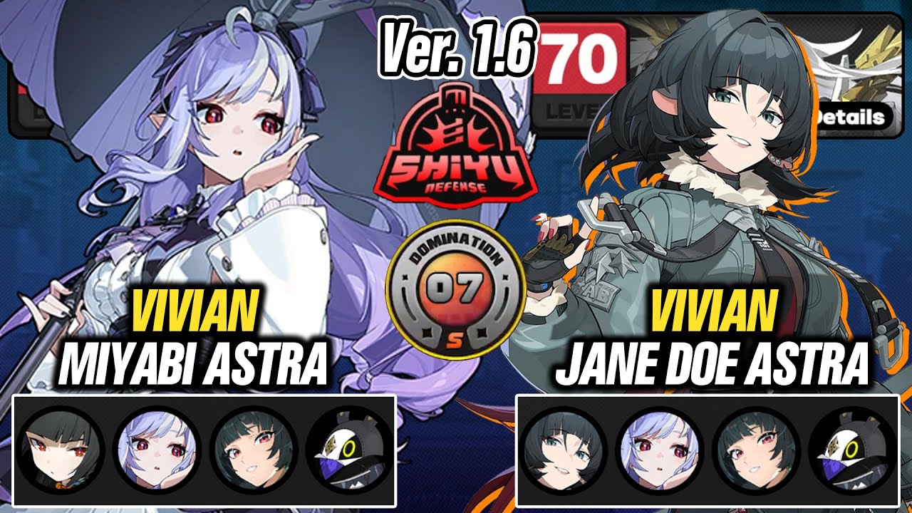 F2P VIVIAN SHOWCASE!! M0W0 Vivian with Different Anomaly Teams | Zenless Zone Zero 1.7