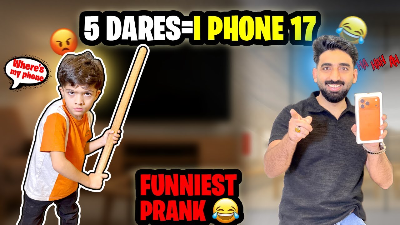 Испытание iPhone 17 Pro Max пошло не так ❌😱 | Теймур выполнил безумные задания и был жёстко разыг...