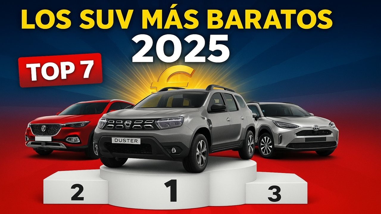 TOP 7 SUVs económicos 2025 ✅ Nuevos y a buen precio