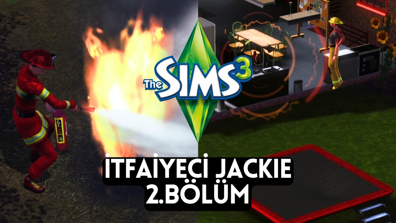 Mısır'a Gitmek İçin Para Biriktiriyoruz | İtfaiyeci Jackie 2. Bölüm |  Sims 3 Ambitions