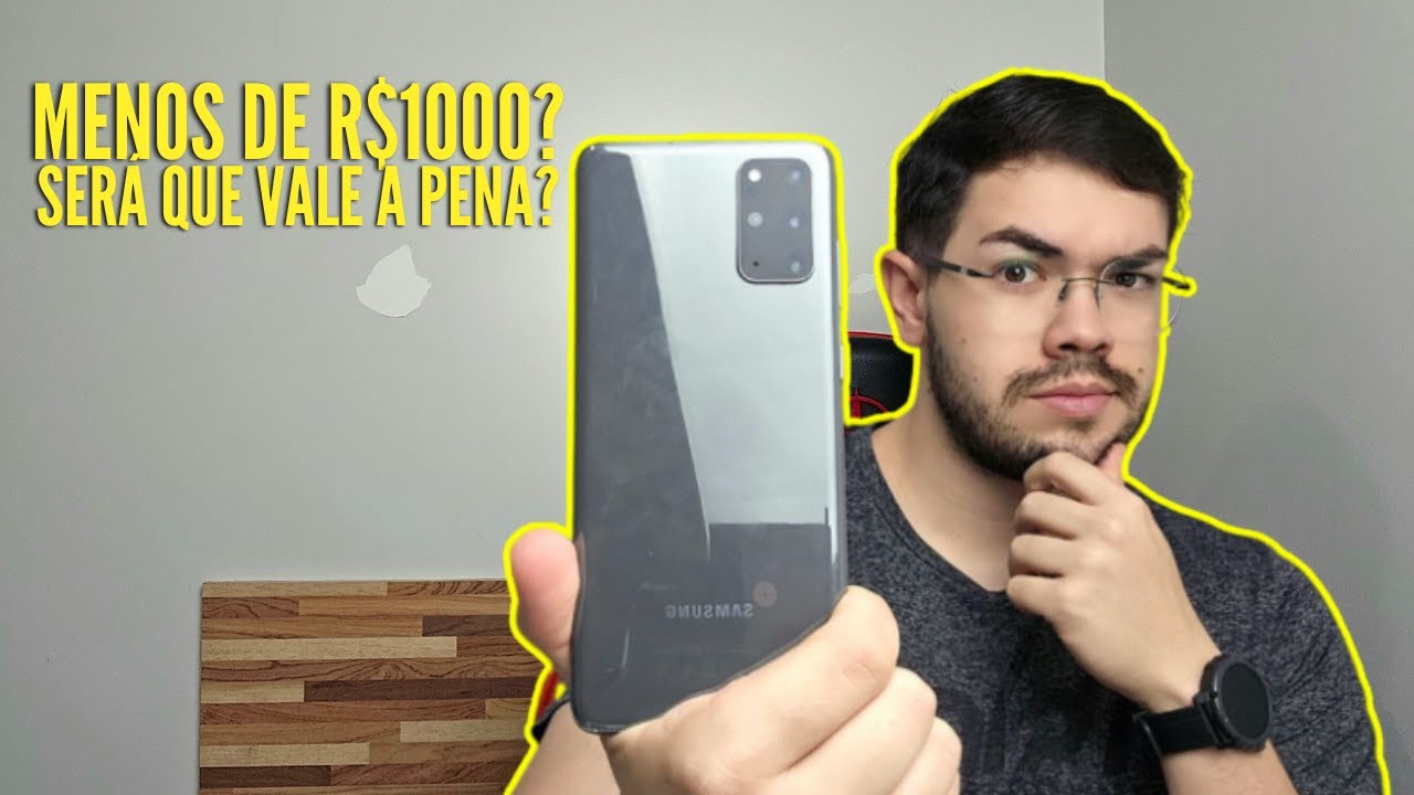 GALAXY S20 PLUS VALE A PENA? PAGUEI R$900: RESENHA COMPLETA!!