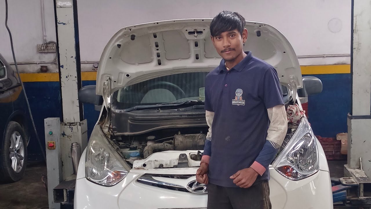 Hyundai Eon Mounting Replacement || Work With Lalit || #viral #mechanic 