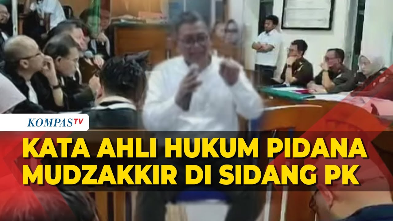 [FULL] Kata Ahli Hukum Pidana Mudzakkir di Sidang PK Terpidana Kasus Vina, Soroti Saksi Cabut BAP
