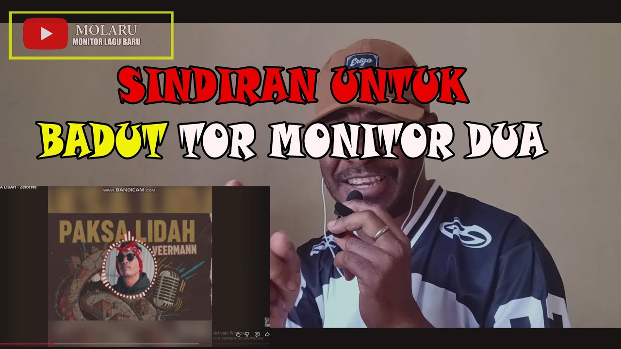 TOR MONITOR 2 LAGU PAKSA TIMUR !? - PAKSA LIDAH - ZeroFive #MOLARU