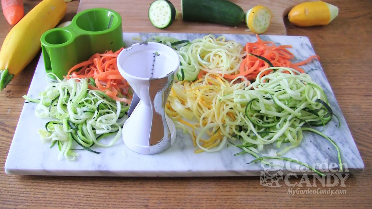 Garden Candy Vegetable Spiral Slicer Comparison