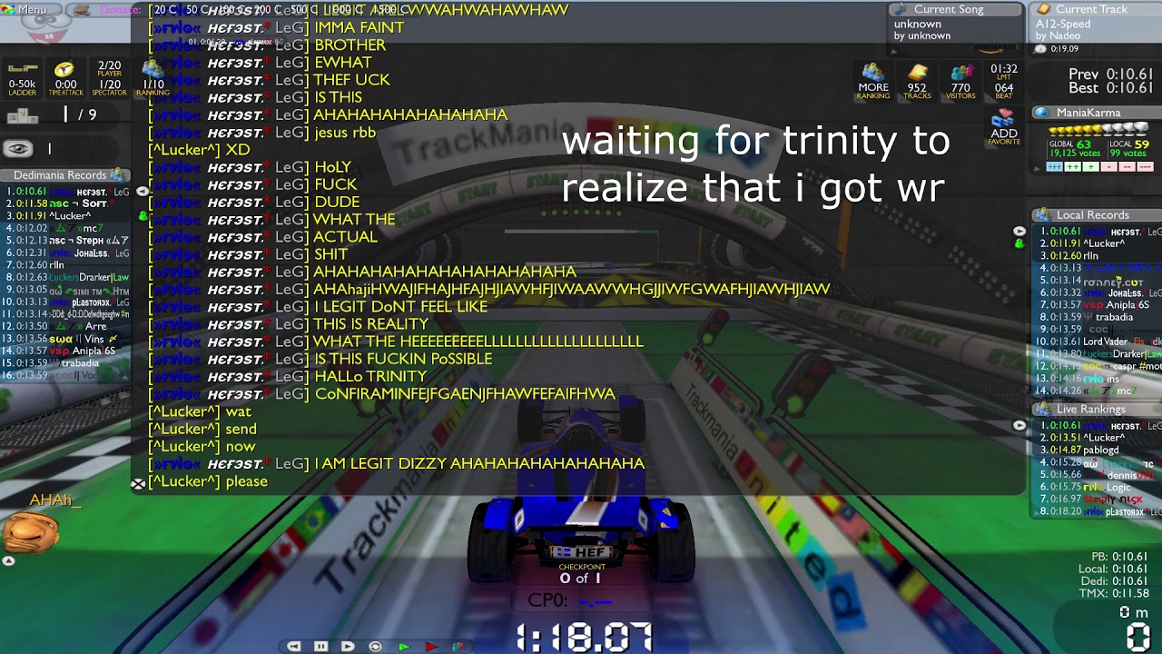 A12-Speed 10.61 by Hefest (live footage with edgy reactions)