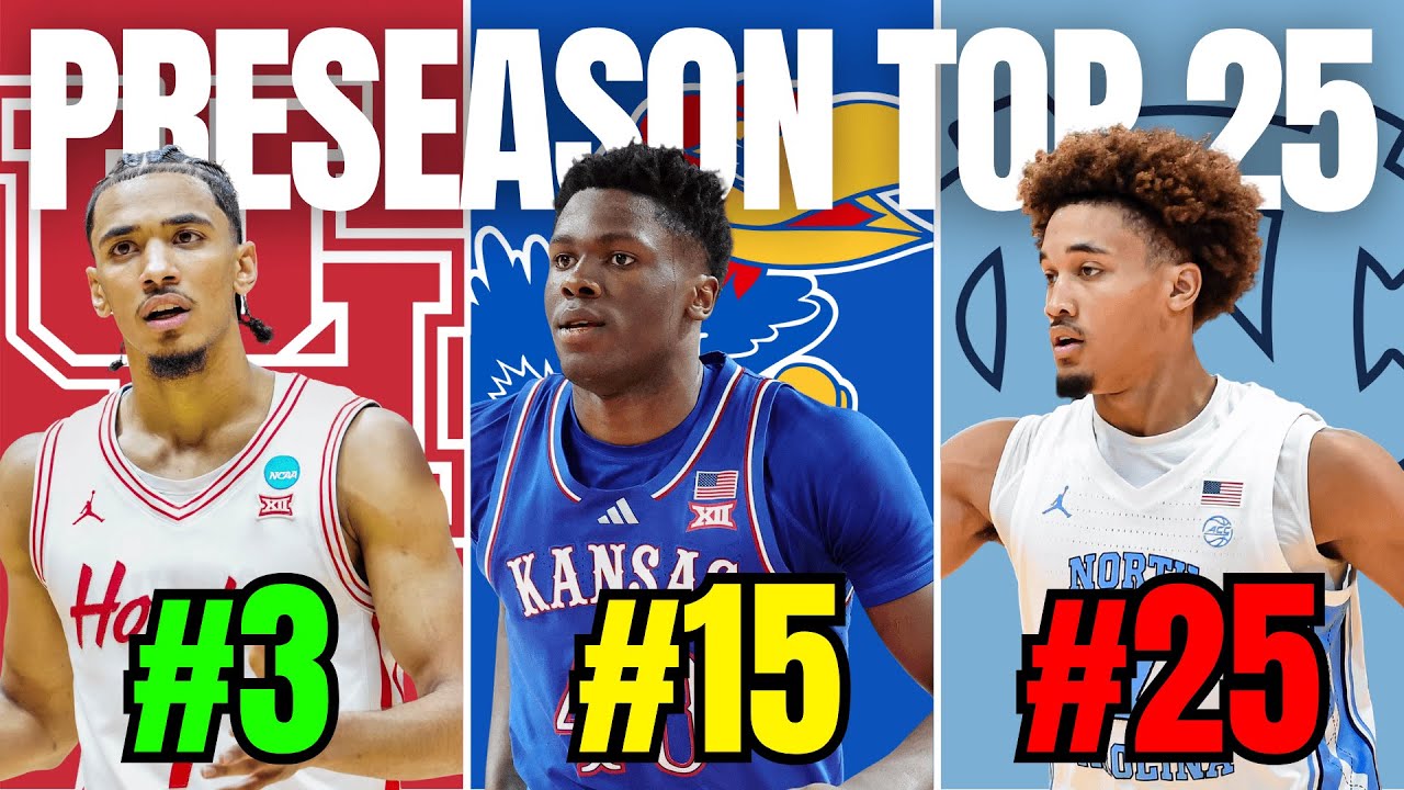Ranking the Top 25 Teams in College Basketball (Preseason Top 25)