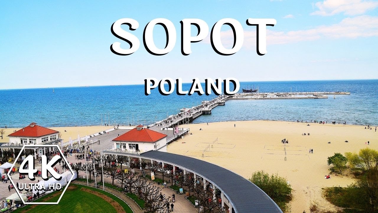 Sopot City in Poland | Sopot Drone Footage | 4K UHD