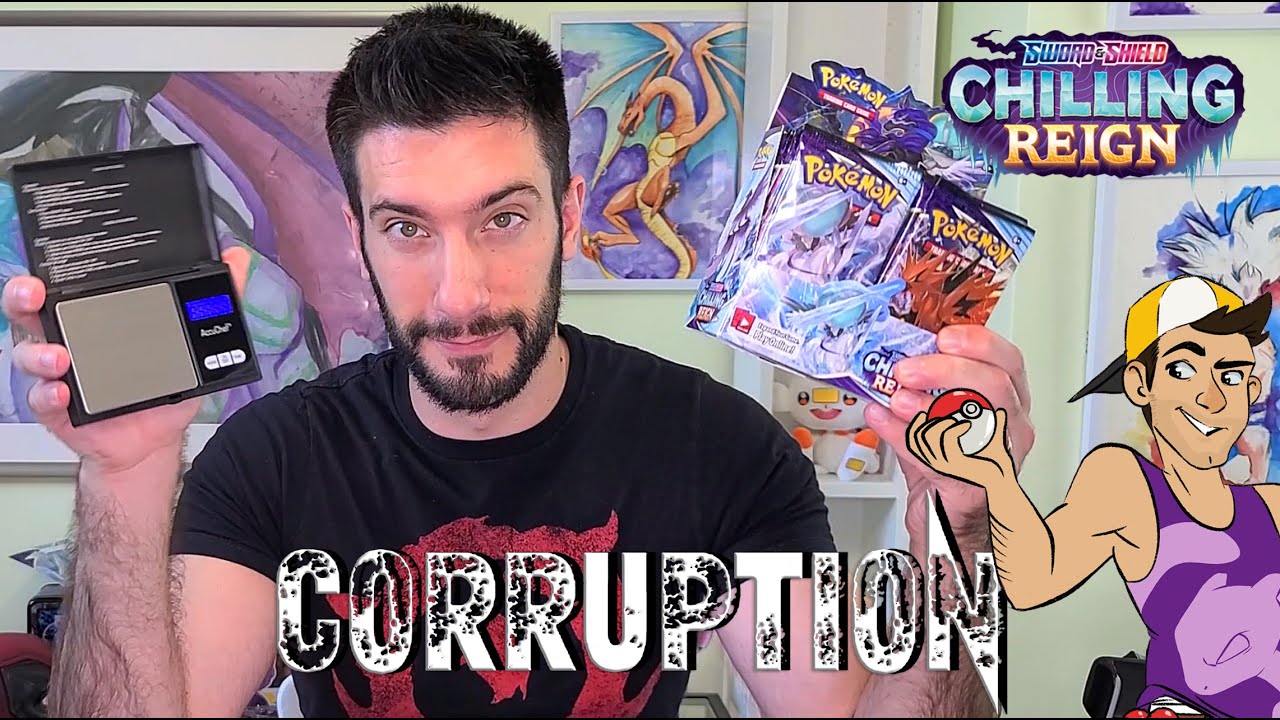 THE SECRET BEHIND WEIGHING CHILLING REIGN PACKS!!! #pokemon #card #pulls
