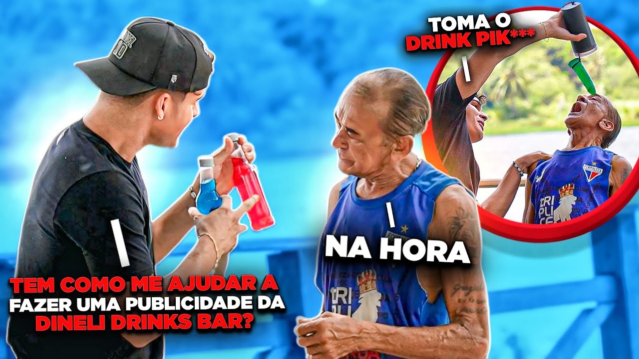 DRINK PIK*** DO DINELI - pegadinha
