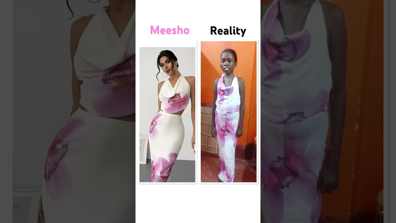 #meesho #meeshoapparel #fashion #dress #review  #trending #meeshohaul #funny #meeshoshopping