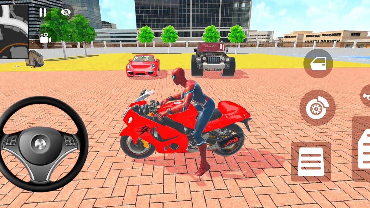 Spider Man Buy A Black Thar And Porche 🤗 Indian Theft Auto Simulator 