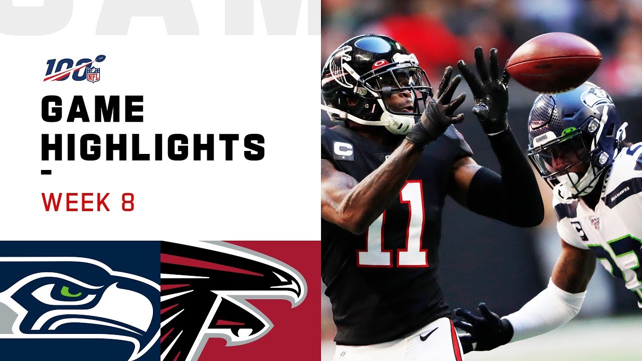 Seahawks vs. Falcons Week 8 Highlights | NFL 2019