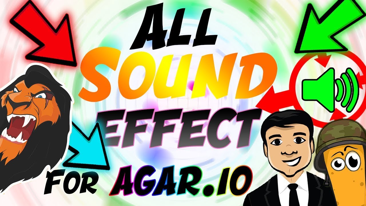 *NEW 2017* ALL POPULAR SOUND EFFECT 😱 USED BY BUBBEBALZ & JUMBO ! AGAR.IO ULTIMATE SOUND PACK (+500)