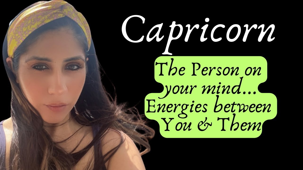 Capricorn What Your Person Wants You to Know: You will get clarity real soon, you must watch this!