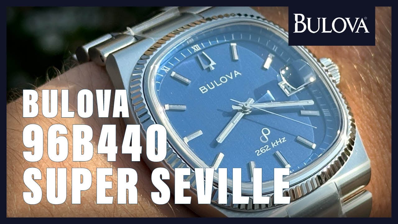 Unboxing The Bulova Super Seville 96B440