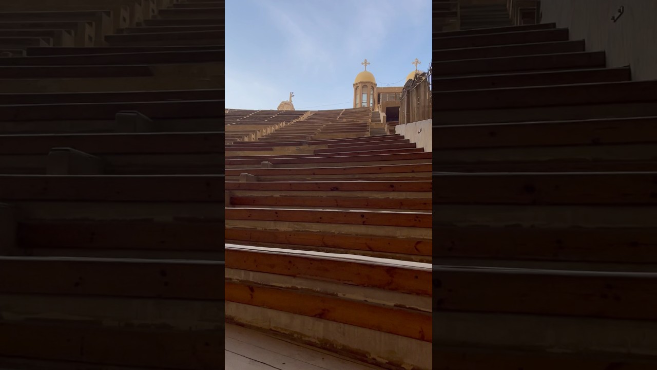 Simon The Tanner Church (Gereja Sampah) at Muqattam Mountain Cairo Egypt - Nov 16, 2022-
