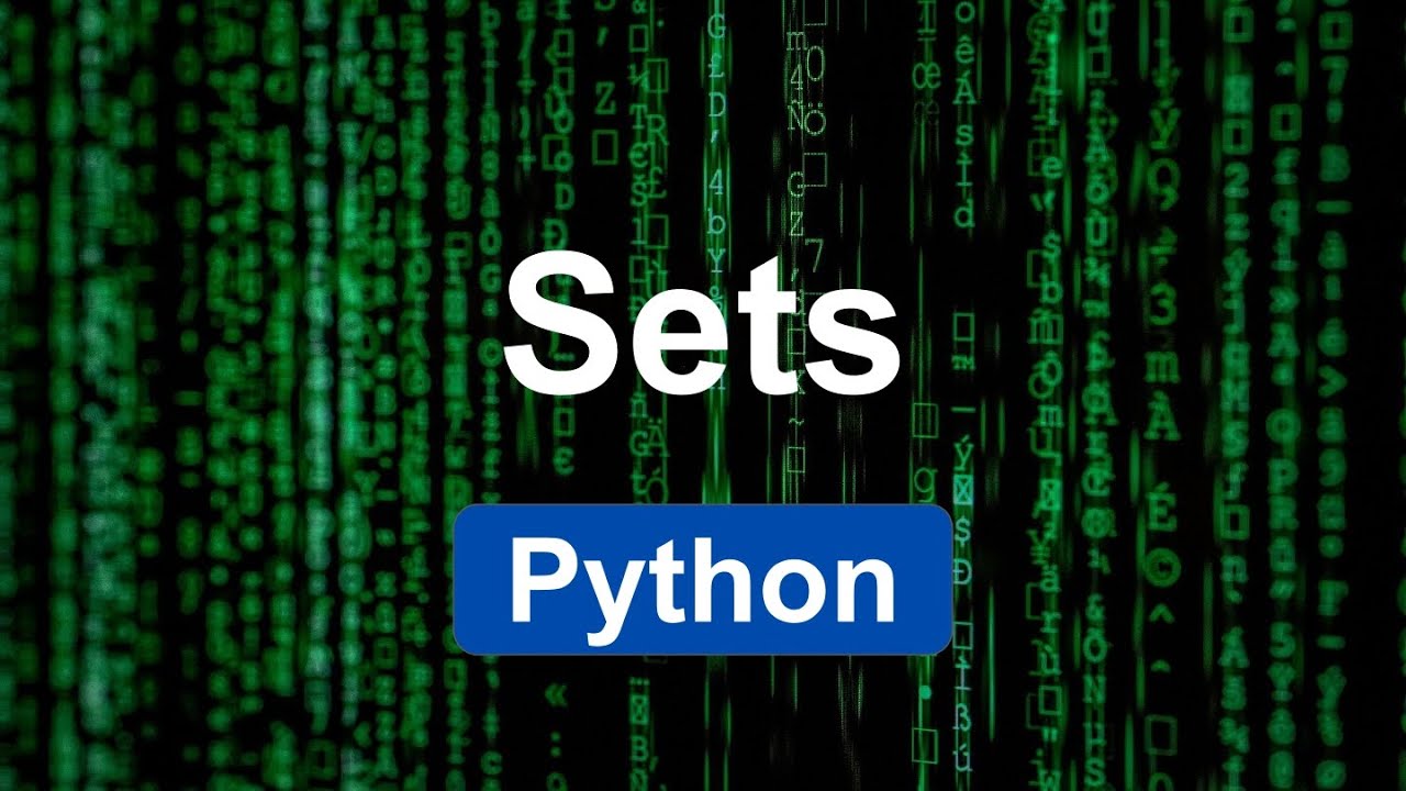 Sets in Python