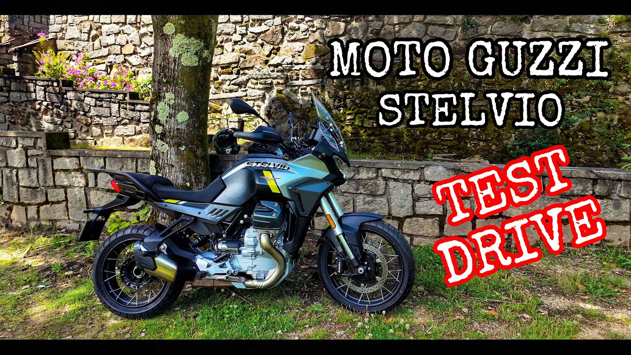 MOTO GUZZI STELVIO MODELO 2024  [PT] (TEST/DRIVE)