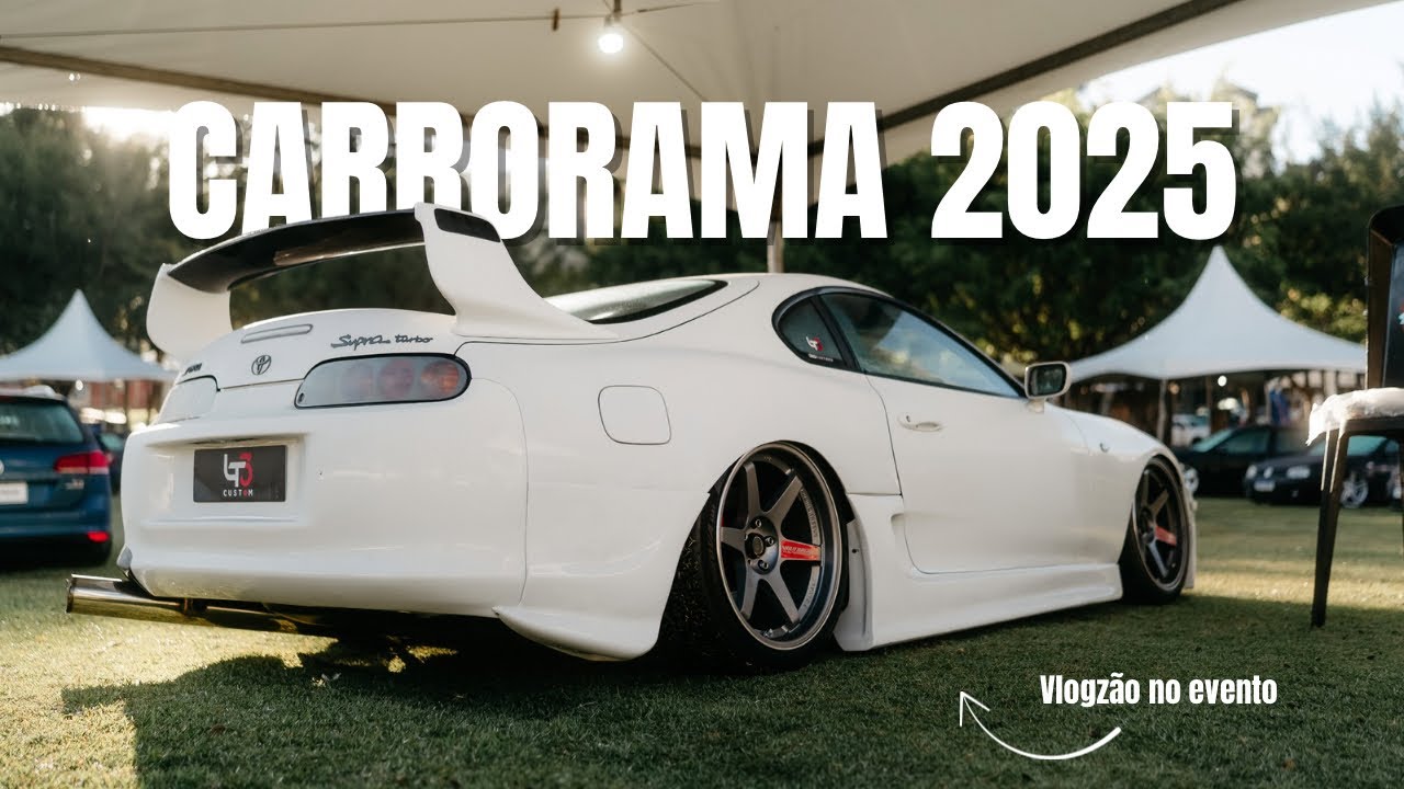 Fotografei um evento automotivo - CARRORAMA 2025