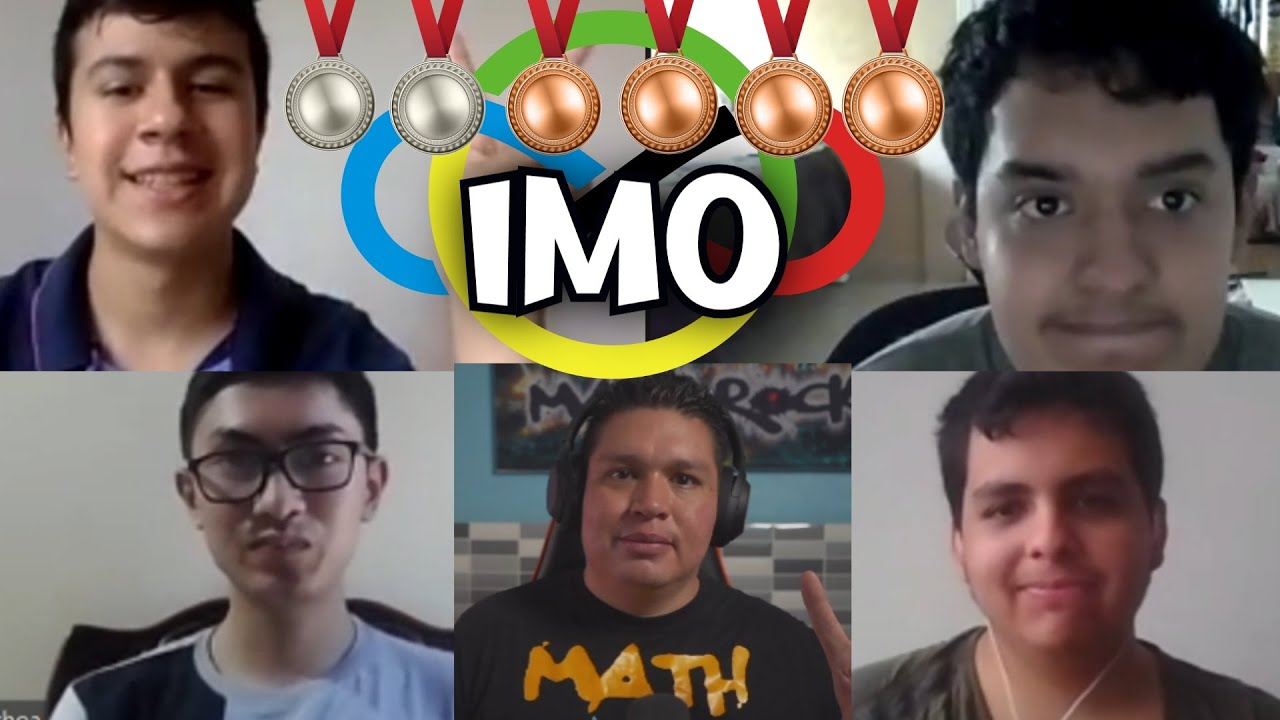 Los CAMPEONES OLÍMPICOS de MATEMÁTICAS (6 de 6 medallas en la IMO 2021)