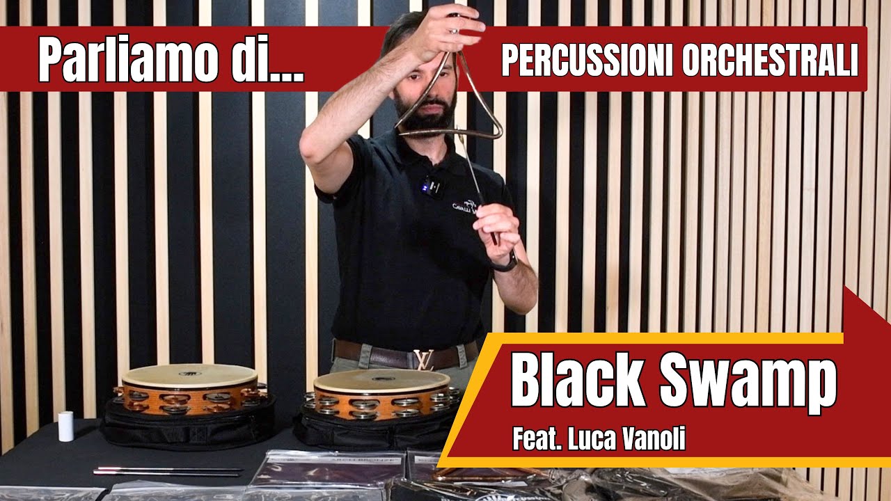 Parliamo di percussioni: Black Swamp Percussion   Feat.  Luca Vanoli   4K