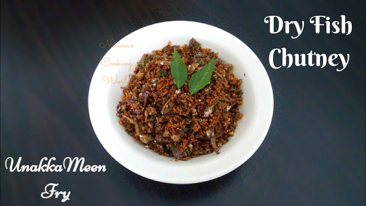 ഉണക്കമീൻ ചതച്ചത് | Dried Fish Chutney | UnakkaMeen Fry |Village Foods | Simple Side Dish