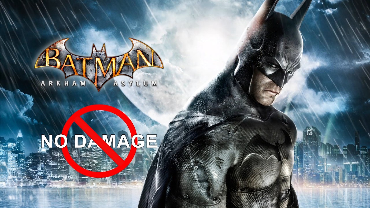 Can You Beat Batman Arkham Asylum on HARD Without Taking Damage?