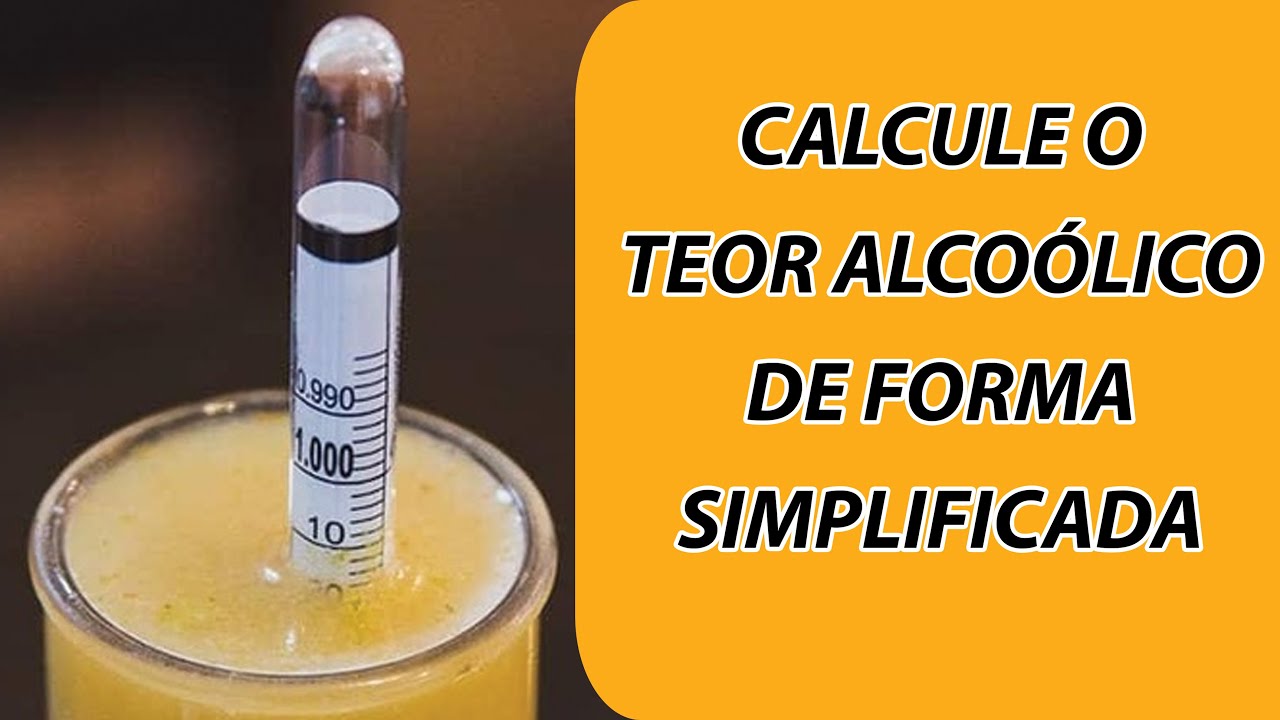 Aprenda a calcular o TEOR ALCOÓLICO da sua cerveja de um jeito muito simples | FAZ CERVEJA
