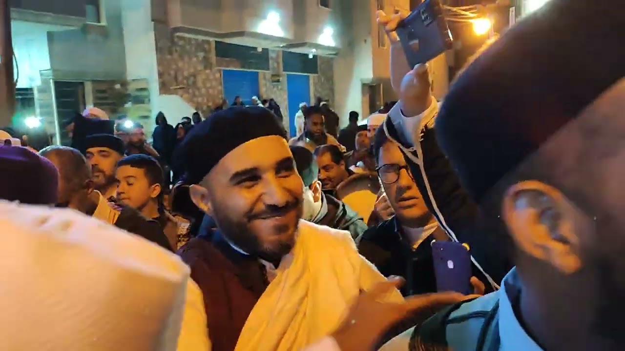سلم على ذاك الحبيب - نوبة مالوف في مولد زاوية سيدي إبراهيم المحجوب العيساوية مصراته ليبيا