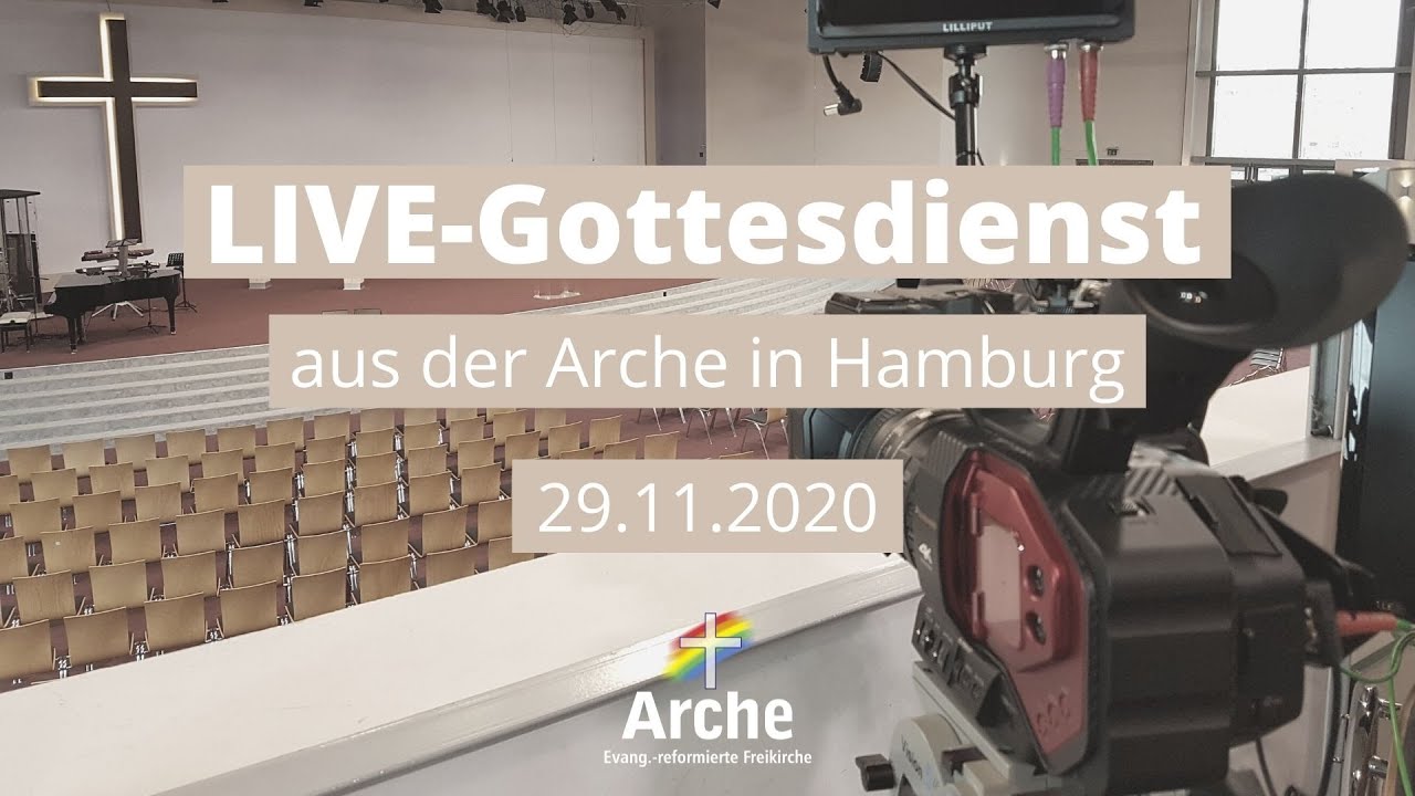 Gottesdienst Livestream Arche | Nicht aus dem Gesetz, sondern aus dem Glauben leben | 29.11.2020